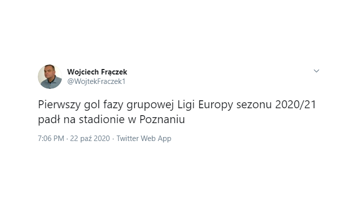 HISTORIA Ligi Europy 20/21 została napisana w Poznaniu ;)
